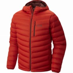 Mountain Hardwear Men's StretchDown Hooded Jacket Dark Fire